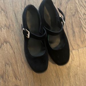 black mary janes